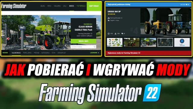Jak wgrac mody do FS22 i poprawić swoją grę bez problemów